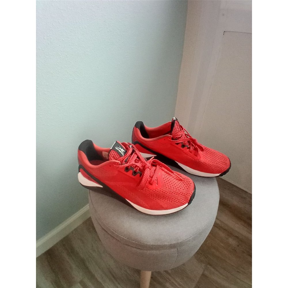 Reebok Men's Nano X1 Cross Trainer Shoes, Dynamic Red/White/Black,  10 Mens